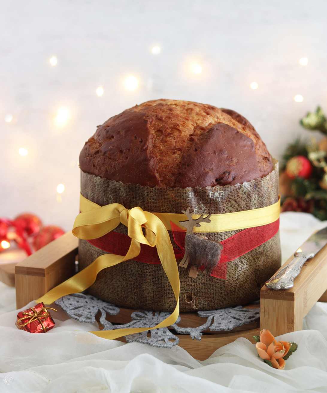 Panettone traditionnel sans gluten - La Cassata Celiaca