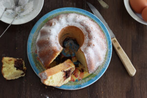 Ciambellone con ricotta e Nutella senza glutine - La Cassata Celiaca