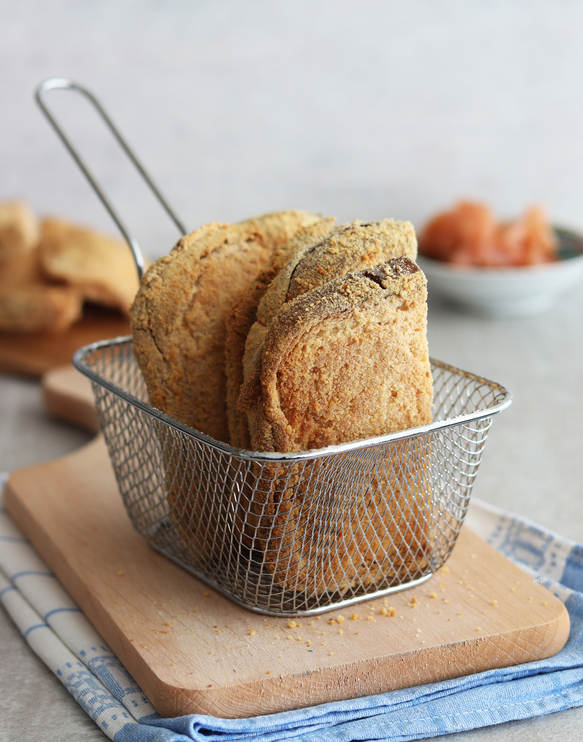 Crostini di pane con salmone senza glutine - La Cassata Celiaca