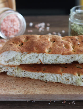 Focaccia con le patate nell'impasto senza glutine - La Cassata Celiaca