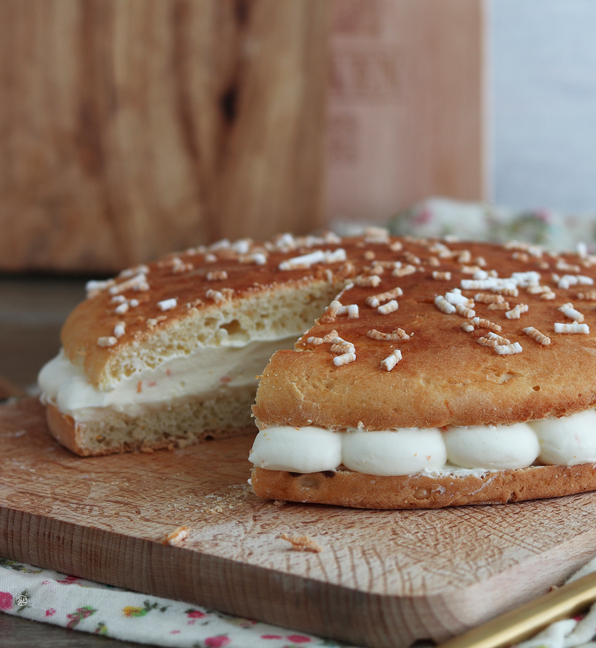 Tarte Tropézienne senza glutine - La Cassata Celiaca