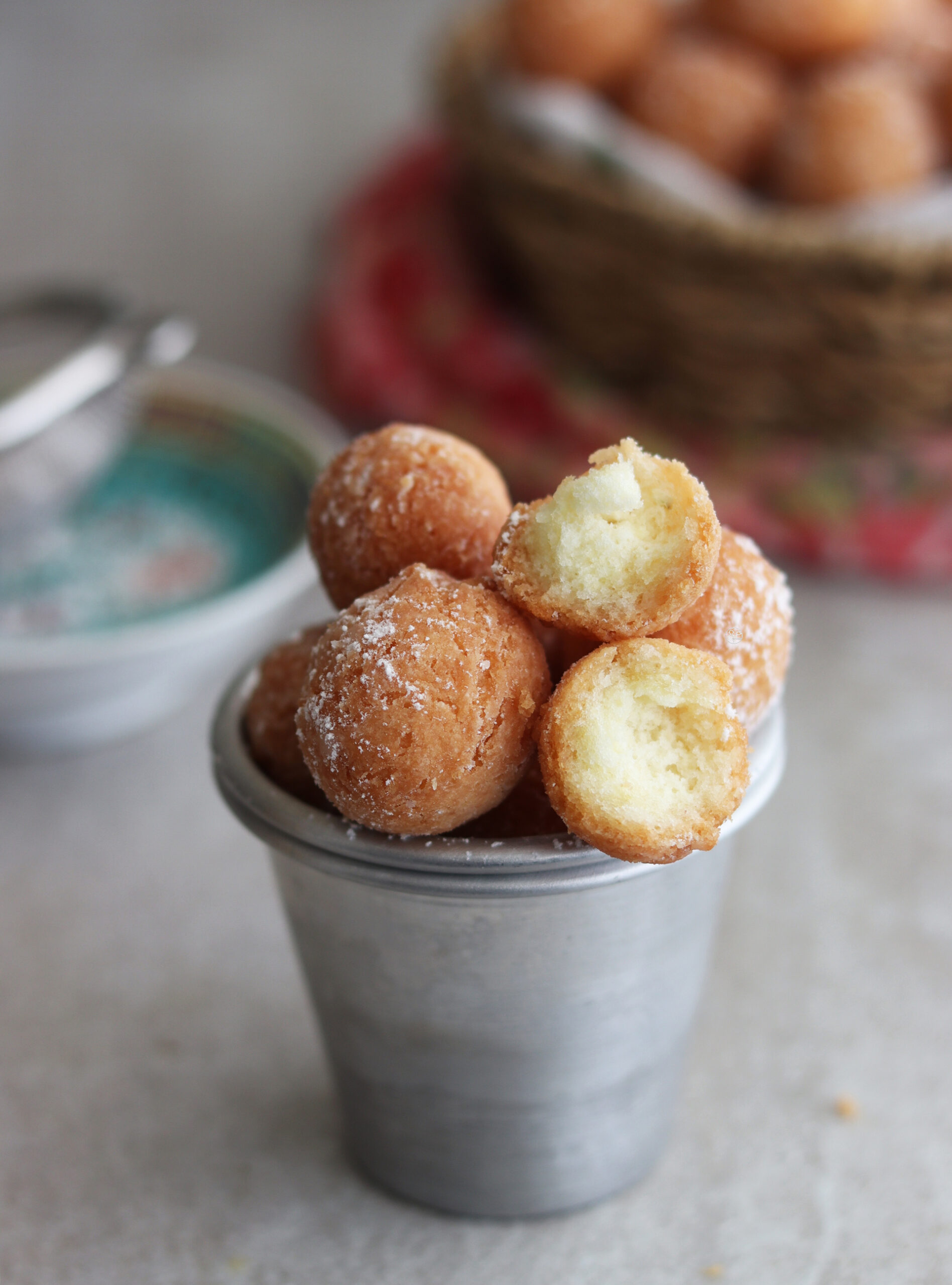 Gnocchi sucrés frits sans gluten, beignets de Carnaval - La Cassata Celiaca