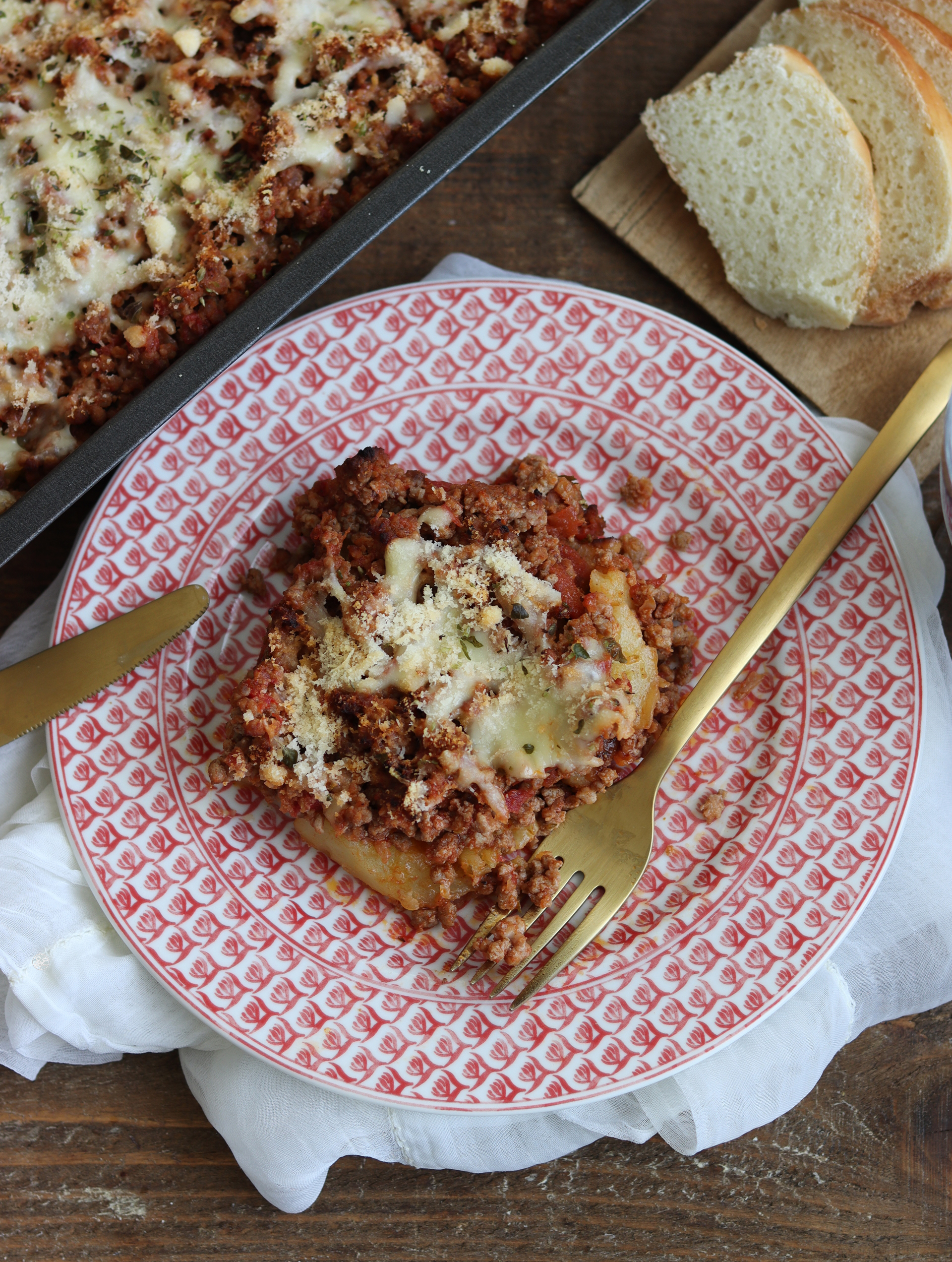 Pasticcio di patate e ragù - La Cassata Celiaca