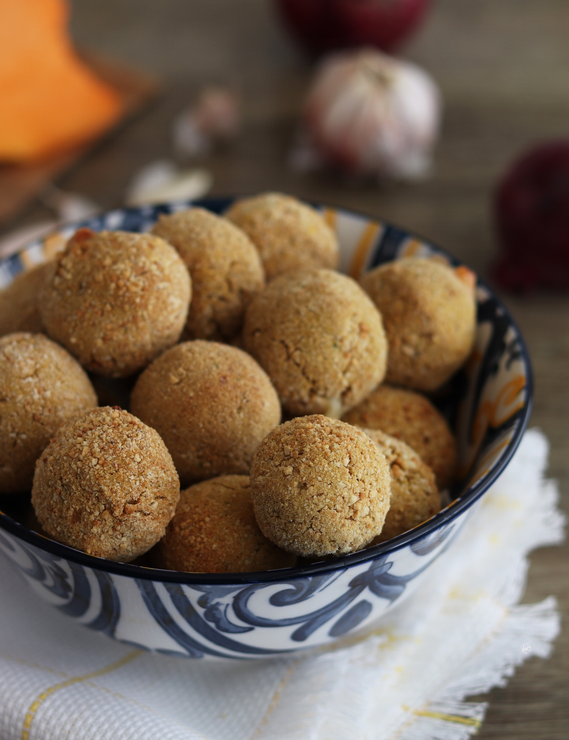 Polpette di ceci e zucca senza glutine - La Cassata Celiaca