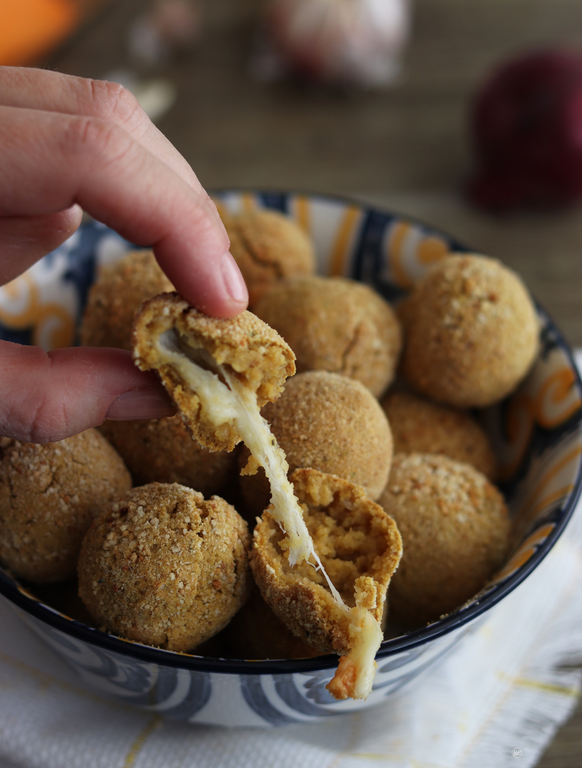Polpette di ceci e zucca senza glutine - La Cassata Celiaca