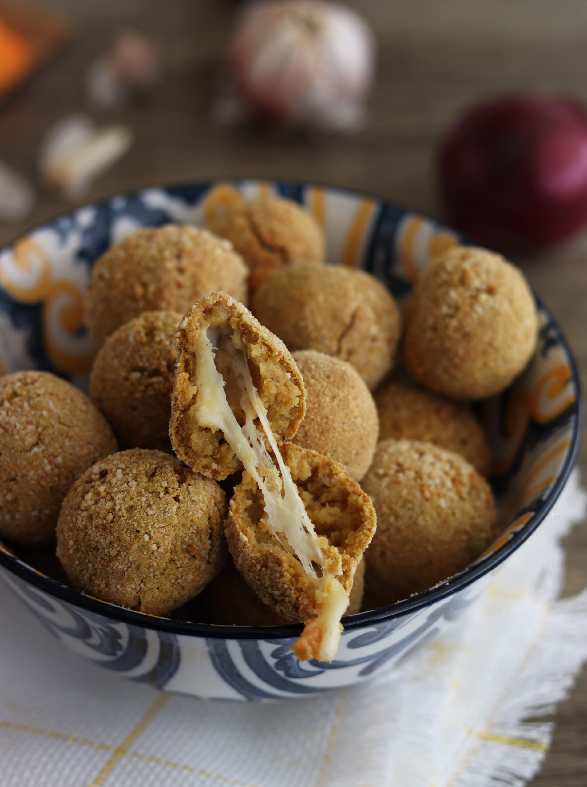 Polpette di ceci e zucca senza glutine - La Cassata Celiaca