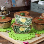 Mini torta pasqualina senza glutine - La Cassata Celiaca