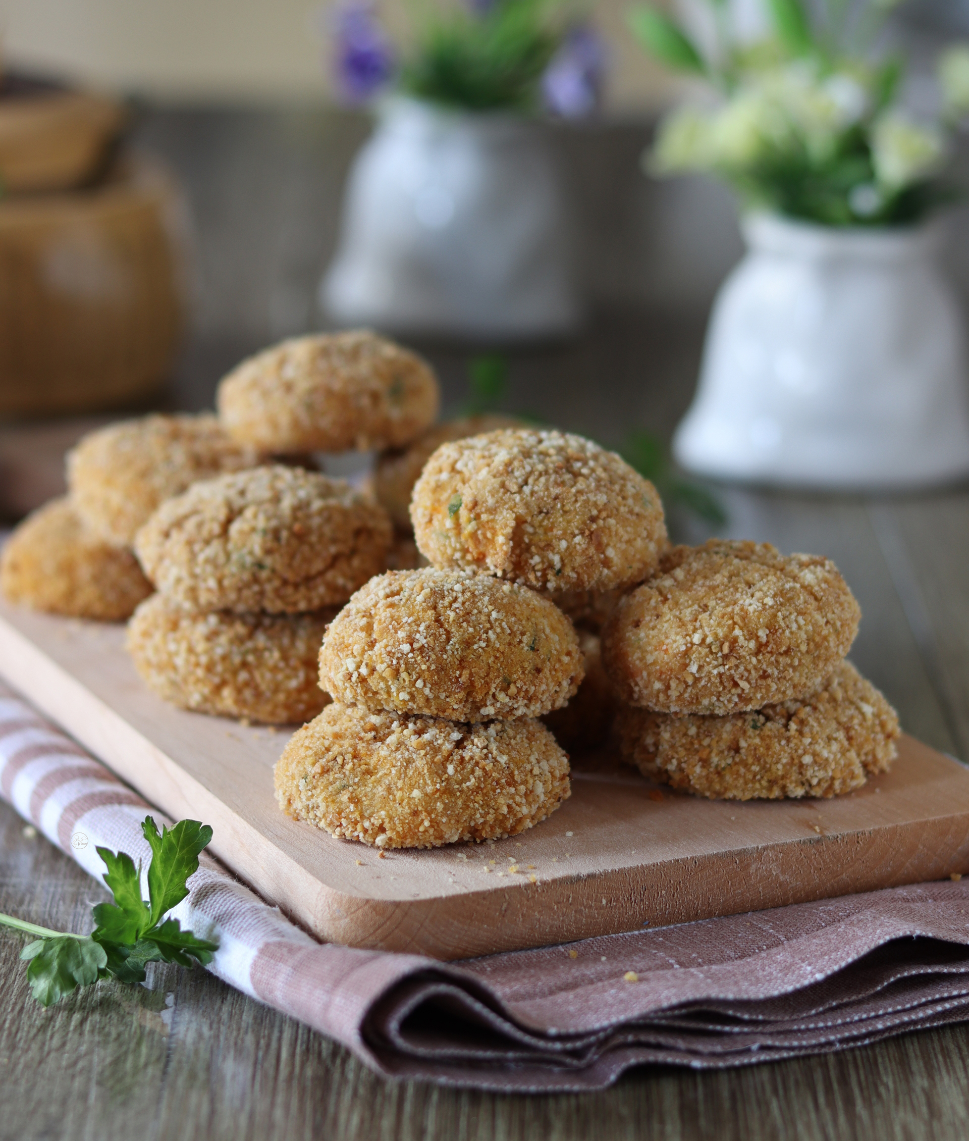 Polpette di zucca e ricotta - La Cassata Celiaca Polpette di zucca e ricotta - La Cassata Celiaca