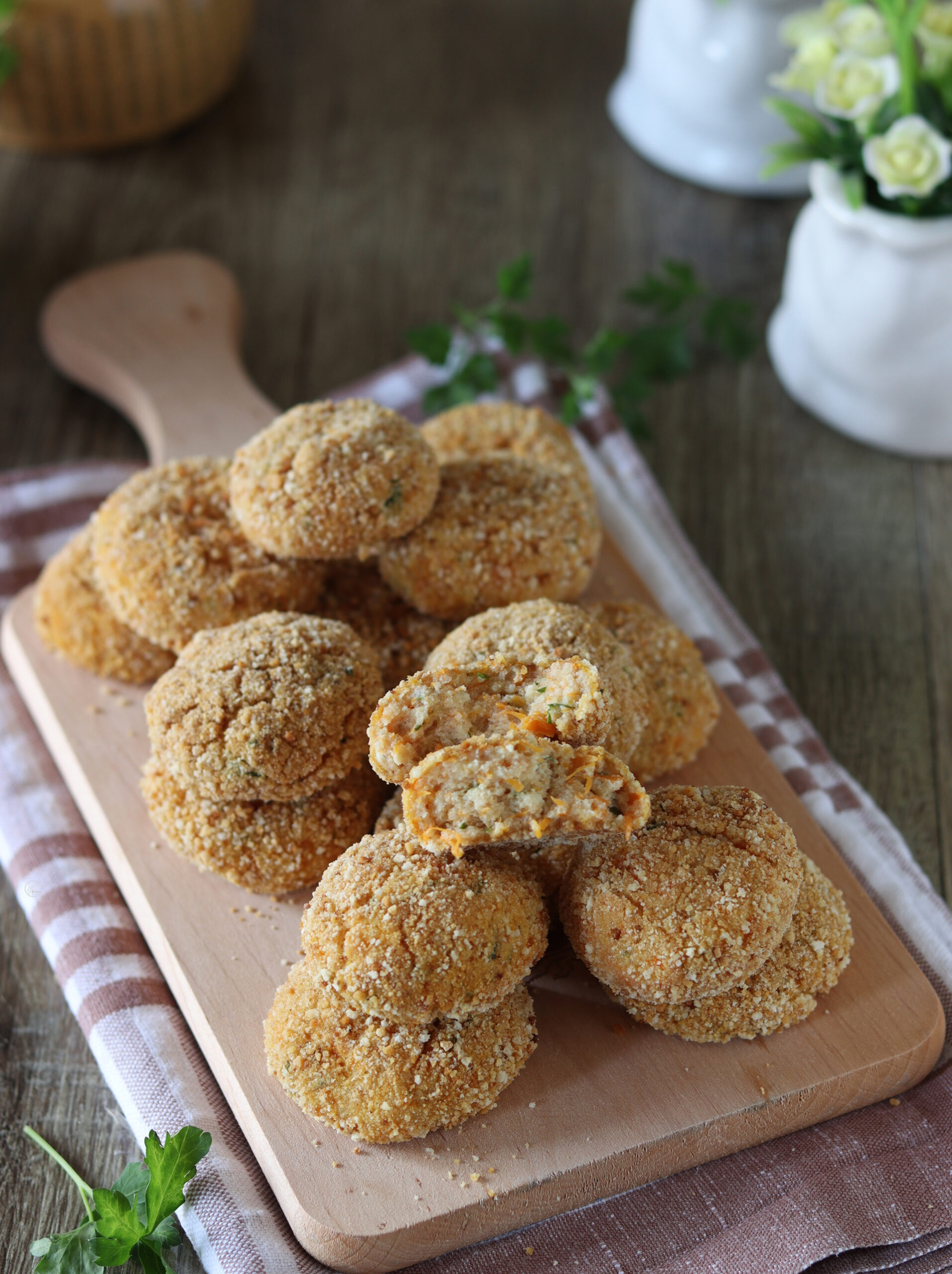 Polpette di zucca e ricotta - La Cassata Celiaca Polpette di zucca e ricotta - La Cassata Celiaca