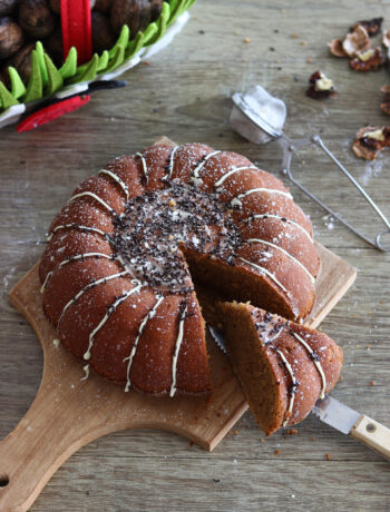 Gâteau aux noix et au café sans gluten - La Cassata Celiaca