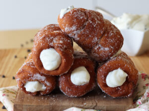 Cartocci ou beignets siciliens à la ricotta sans gluten - La Cassata Celiaca