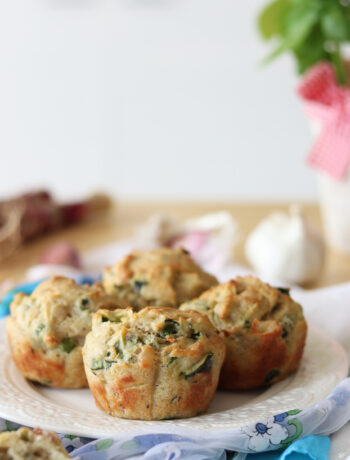 Muffins salés aux légumes sans gluten - La Cassata Celiaca
