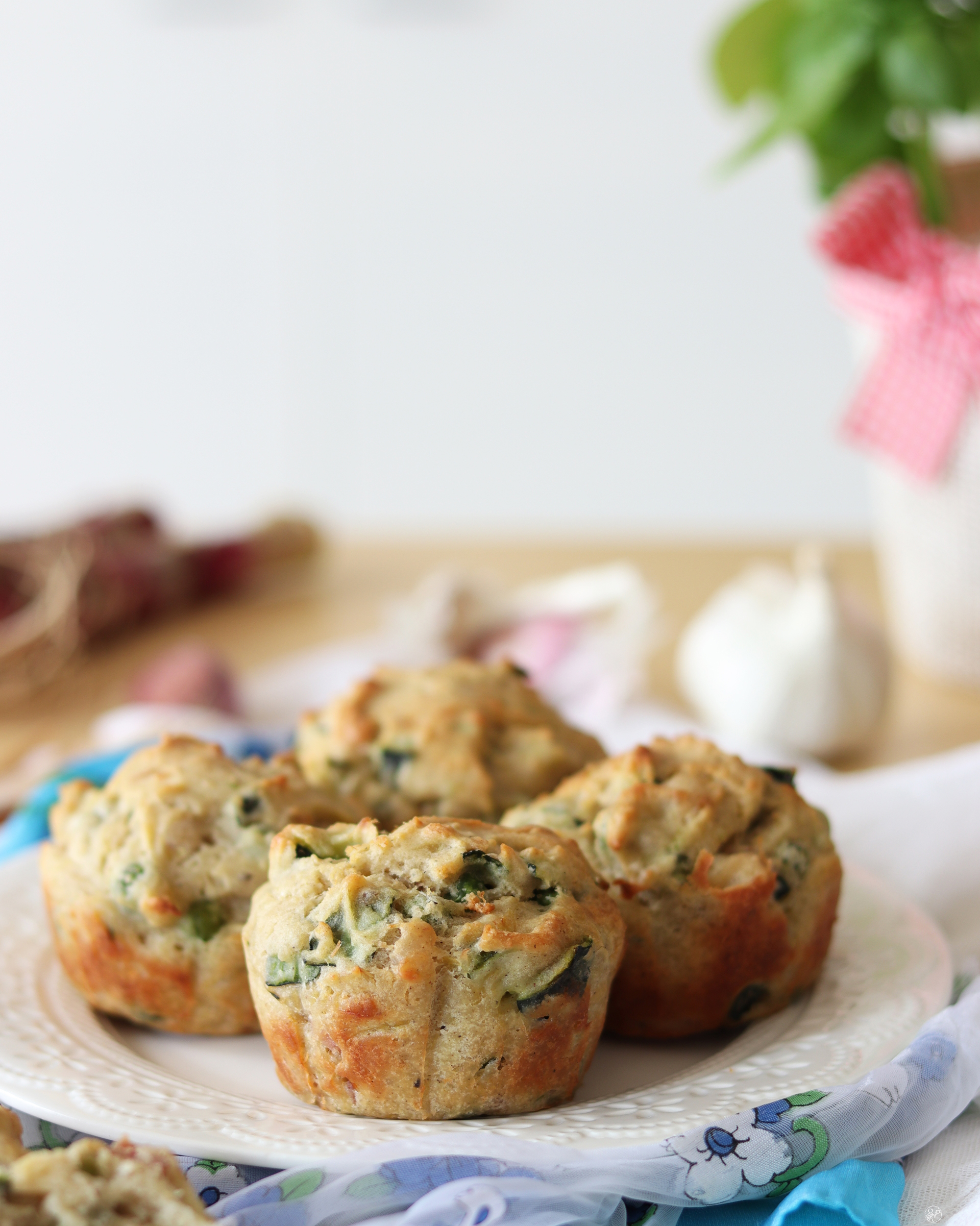 Muffins salati con le verdure senza glutine - La Cassata Celiaca