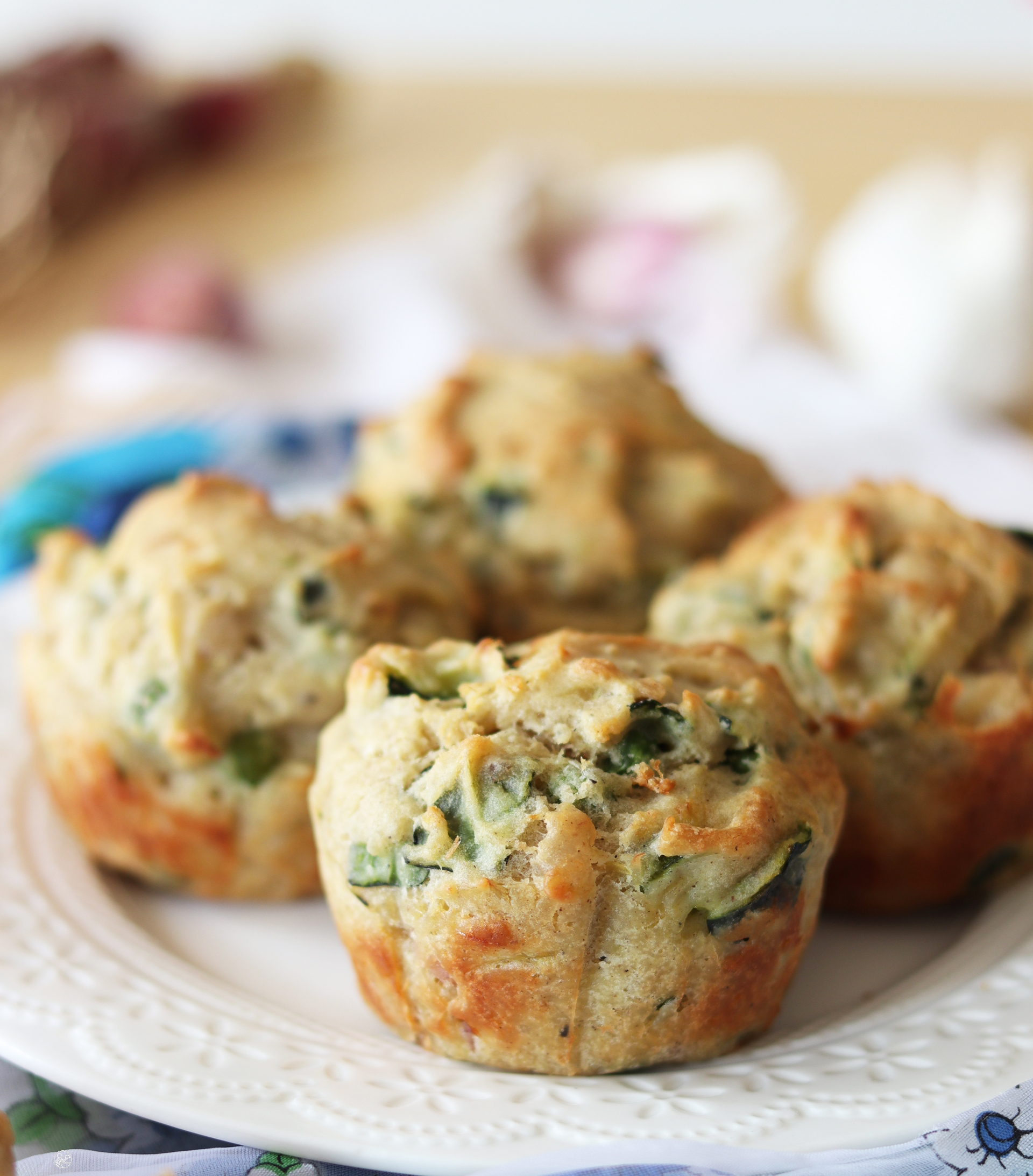 Muffins salati con le verdure senza glutine - La Cassata Celiaca