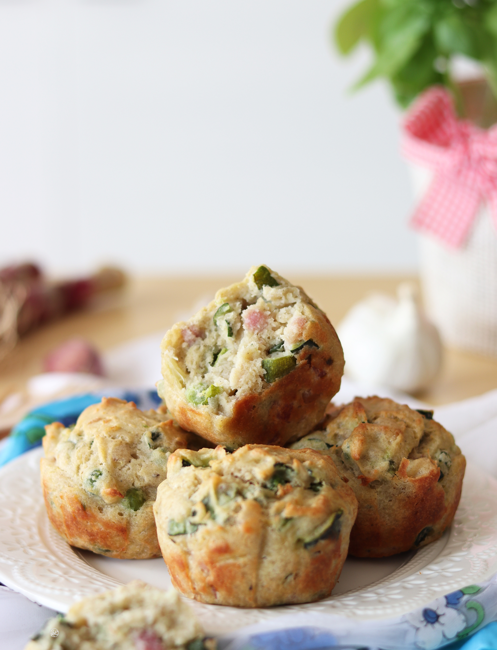 Muffins salati con le verdure senza glutine - La Cassata Celiaca Muffins salati con le verdure senza glutine - La Cassata Celiaca