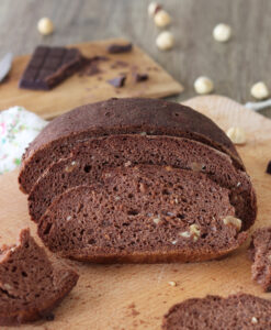 Pane al cioccolato e nocciole con Miscela Special Teff - La Cassata Celiaca