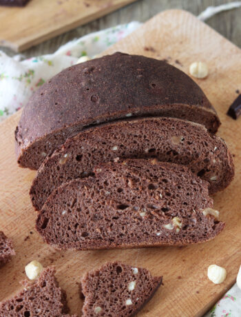 Pain au chocolat et noisettes sans gluten - La Cassata Celiaca