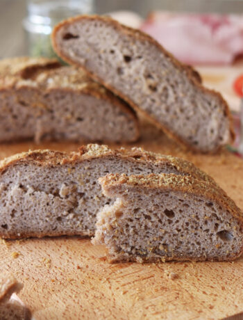 Pane integrale senza glutine e senza lattosio - La Cassata Celiaca