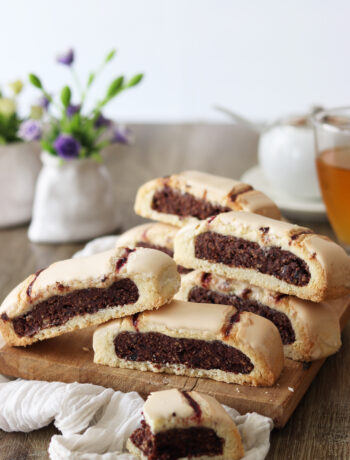 Biscuits aux cerises noires sans gluten - La Cassata Celiaca