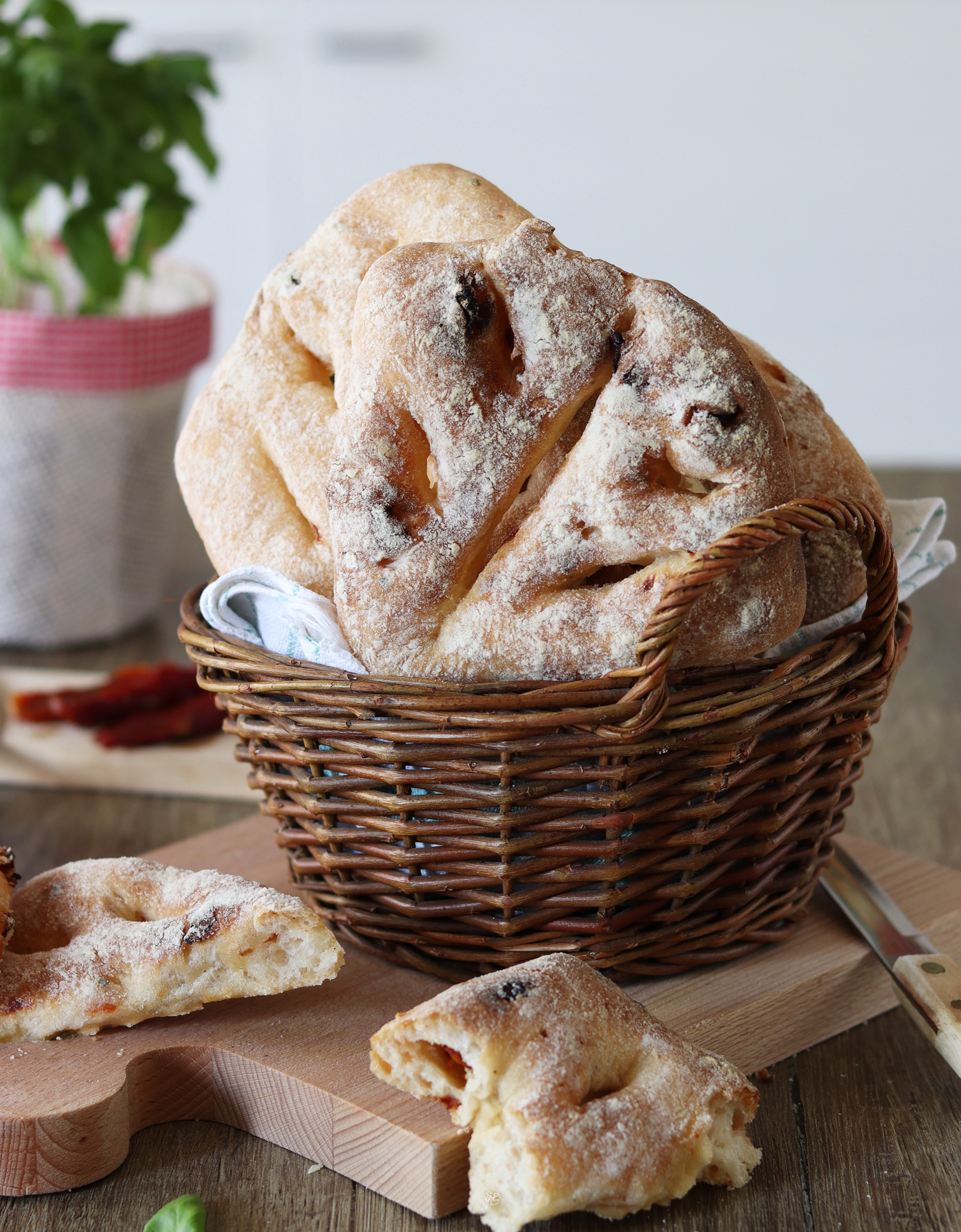 Mini fougasse senza glutine con Miscela Special Sugar Free - La Cassata Celiaca