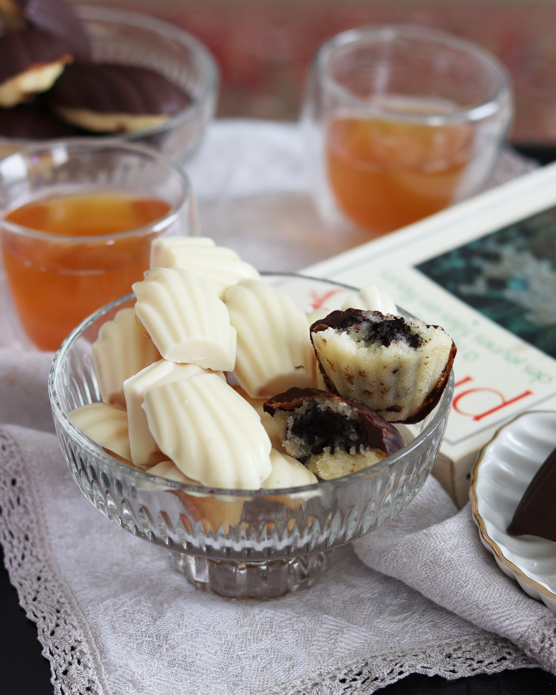 Madeleines bi-goût sans gluten - La Cassata Celiaca