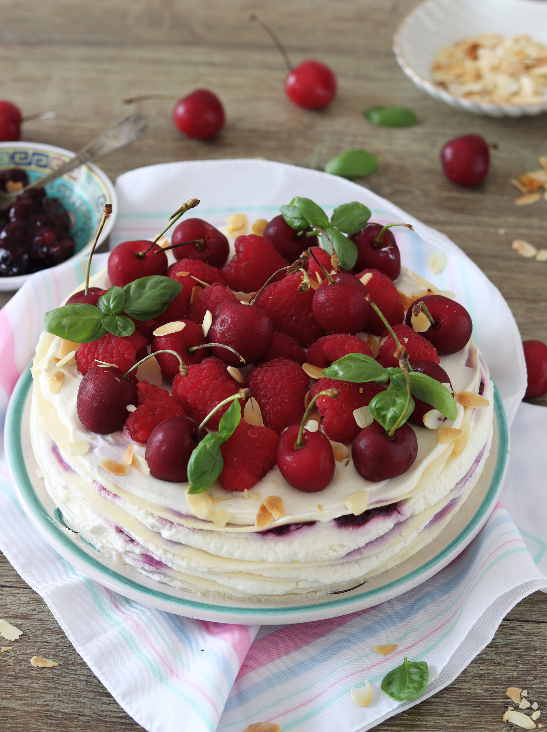 Gâteau de crêpes sans gluten - La Cassata Celiaca