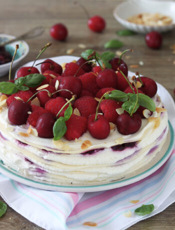 Gâteau de crêpes sans gluten - La Cassata Celiaca