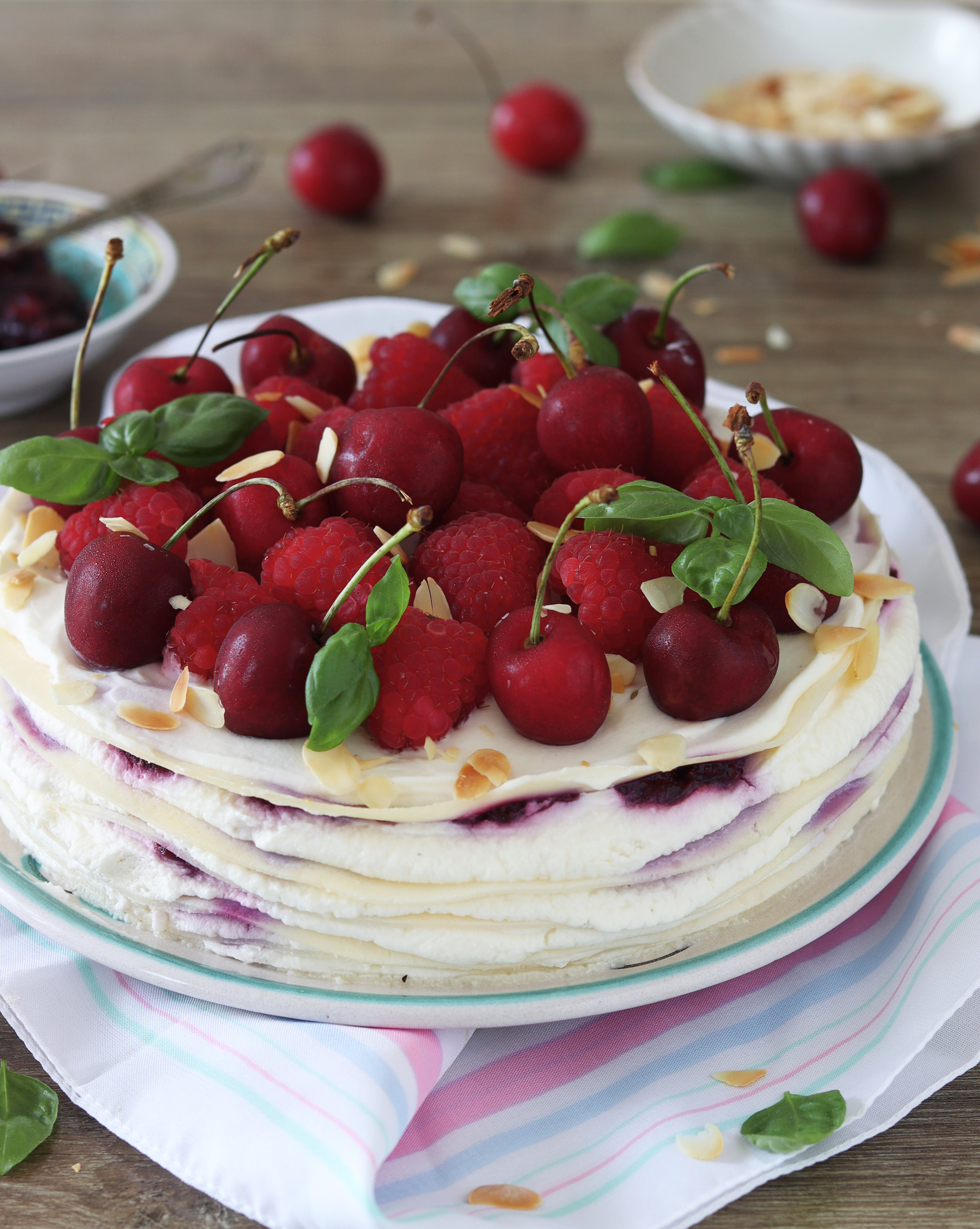 Gâteau de crêpes sans gluten - La Cassata Celiaca