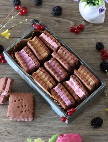 Sandwich à la crème glacée sans gluten - La Cassata Celiaca