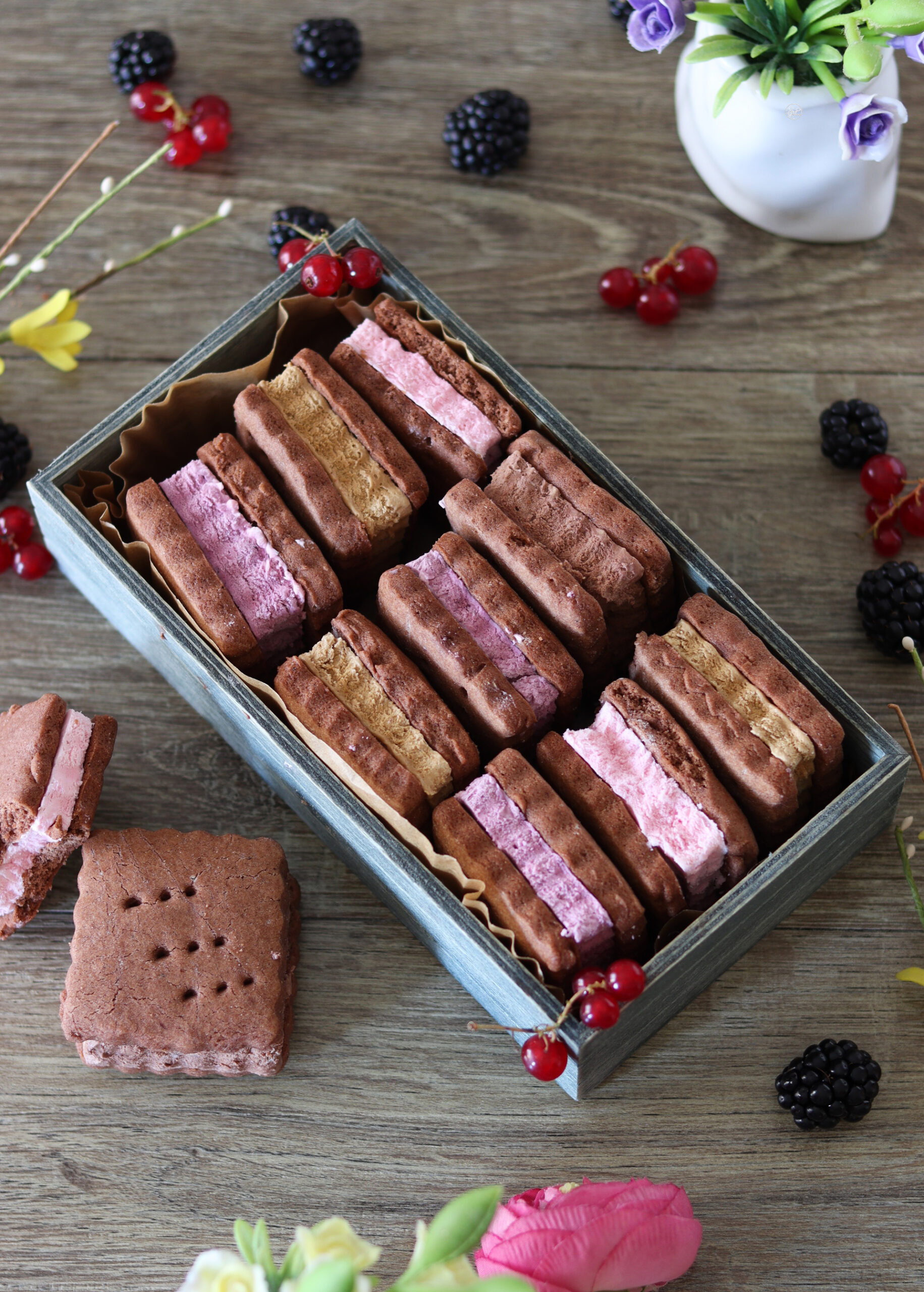 Biscotti gelato con Miscela Oro Frolla - La Cassata Celiaca