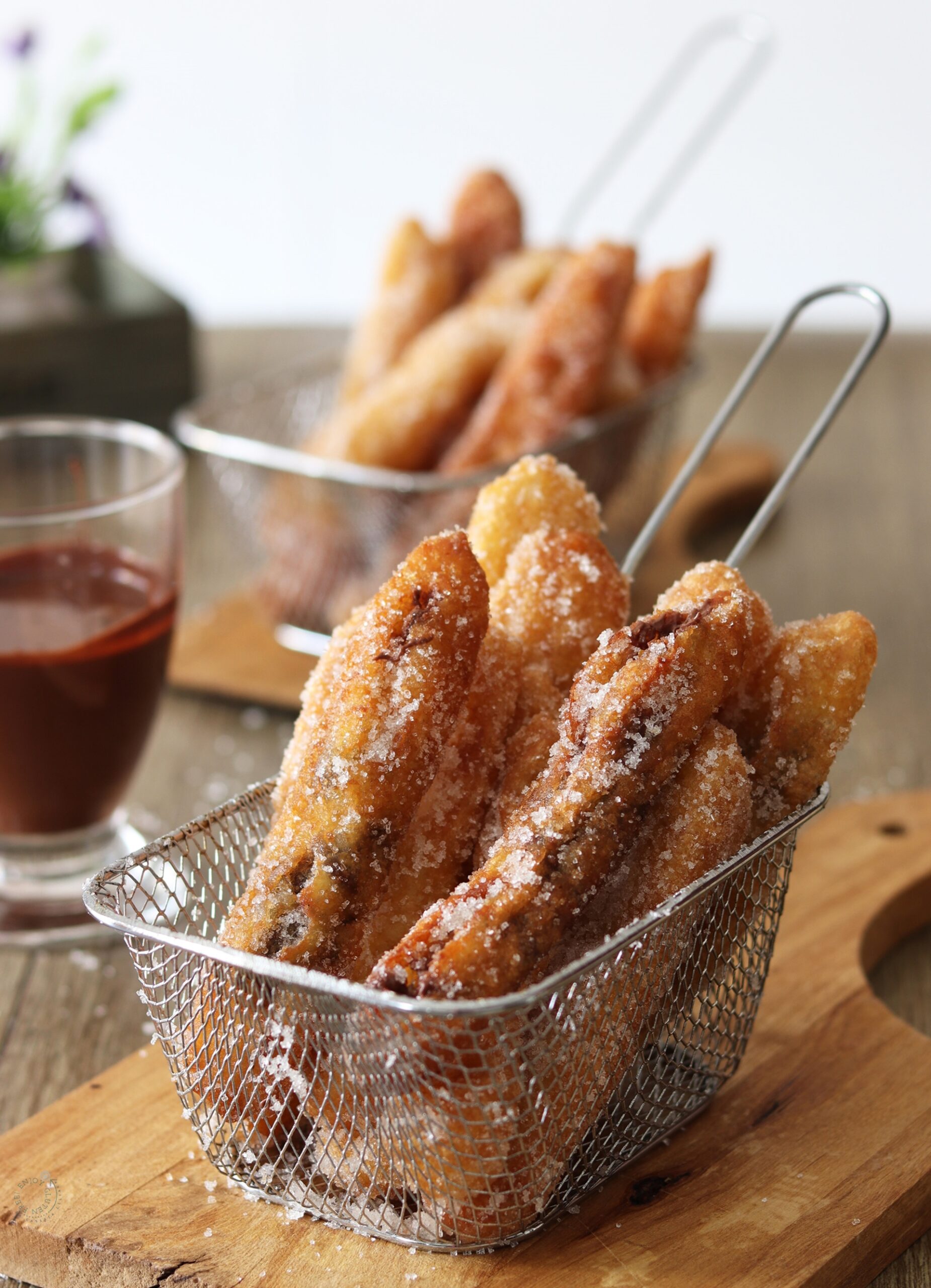 Churros XXL sans gluten - La Cassata Celiaca