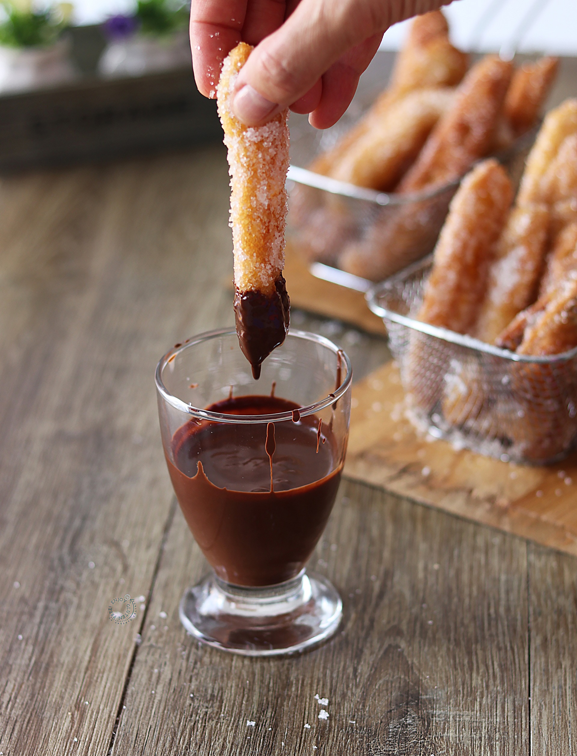 Churros XXL senza glutine - La Cassata Celiaca Churros XXL senza glutine - La Cassata Celiaca