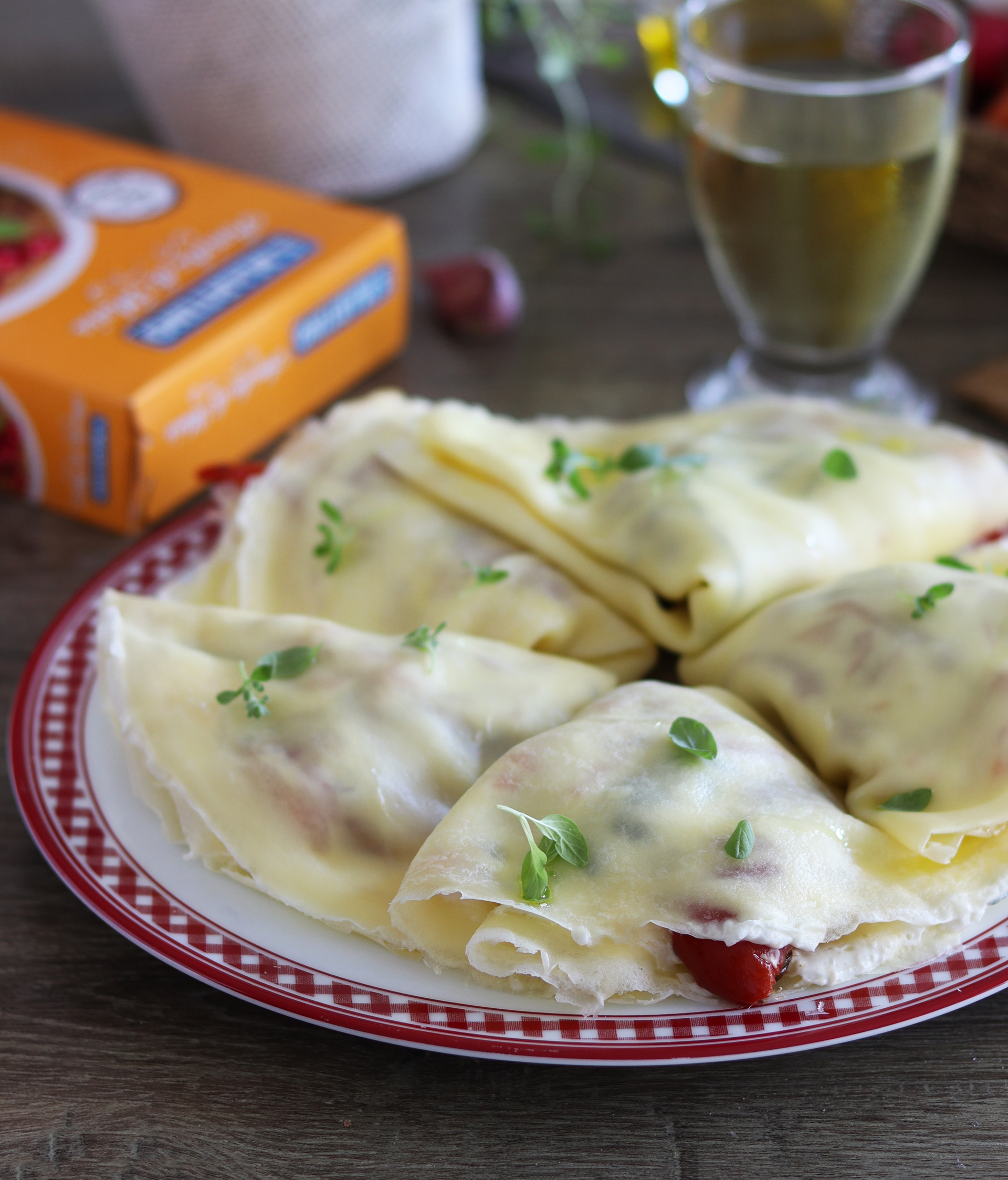 Crêpes salate senza glutine - La Cassata Celiaca Crêpes salate senza glutine - La Cassata Celiaca