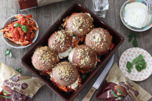 Burger di pollo alla parmigiana senza glutine - La Cassata Celiaca 