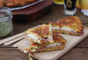 Finta focaccia alle verdure senza glutine - La Cassata Celiaca