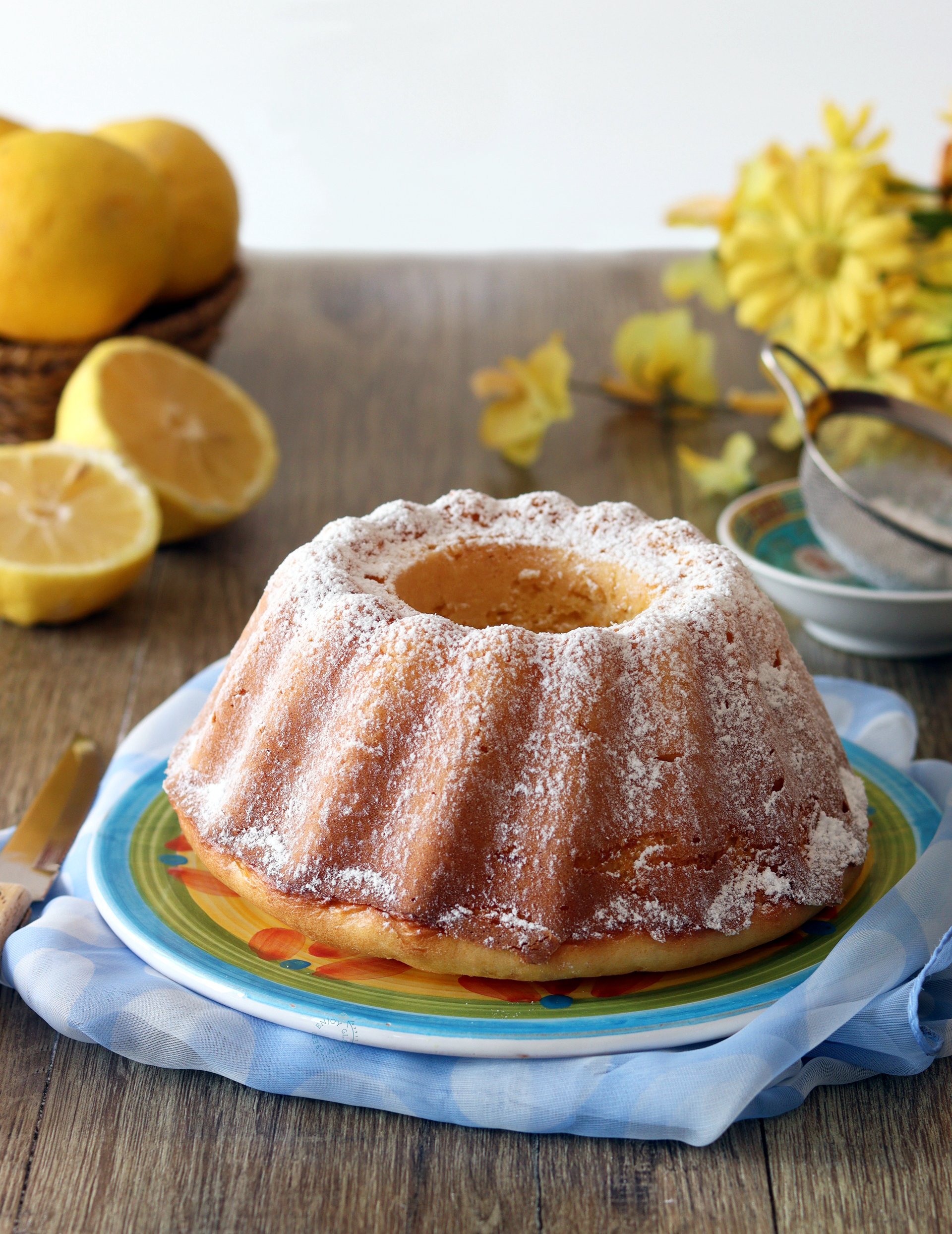 Gâteau au citron sans gluten - La Cassata Celiaca