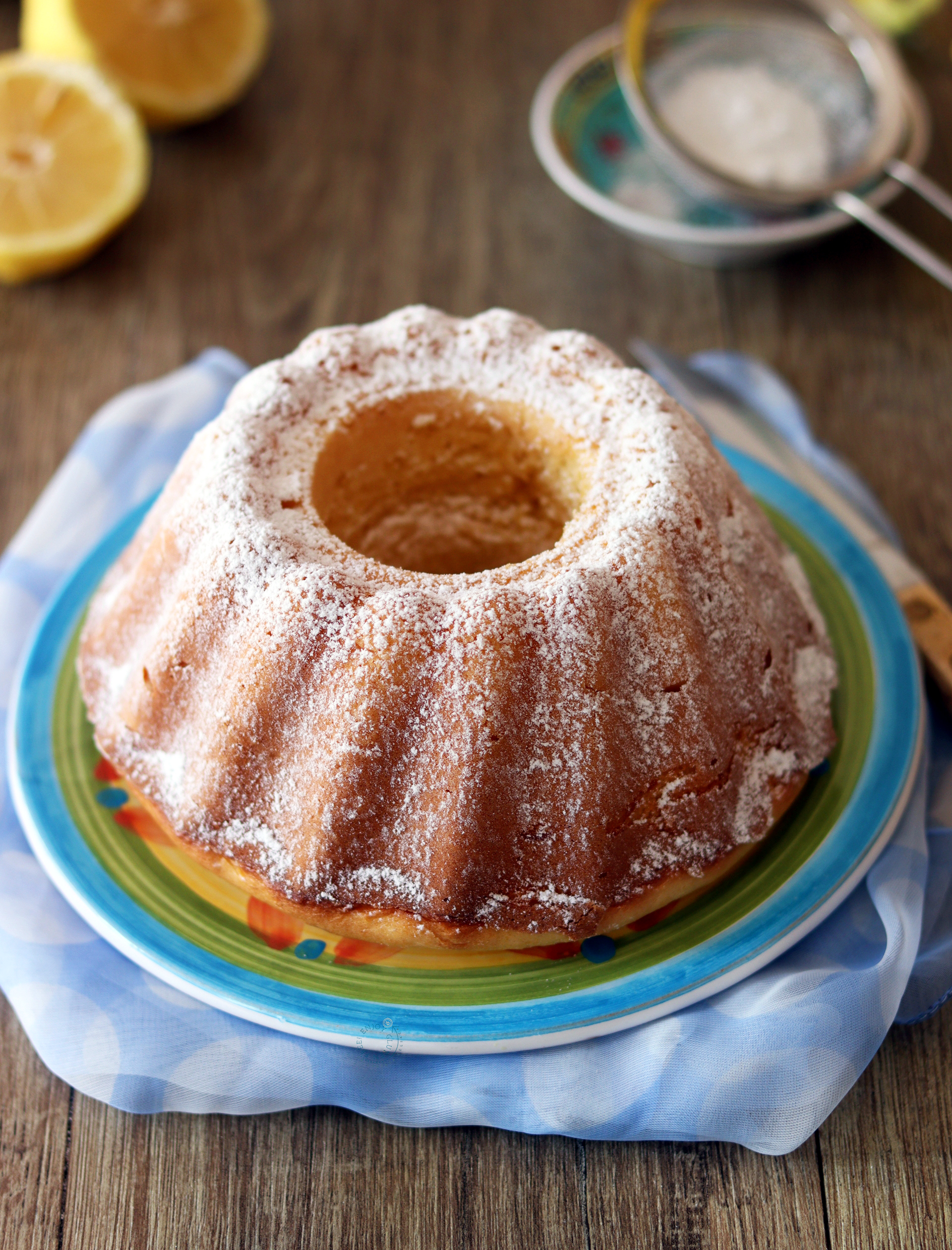 Gâteau au citron sans gluten - La Cassata Celiaca