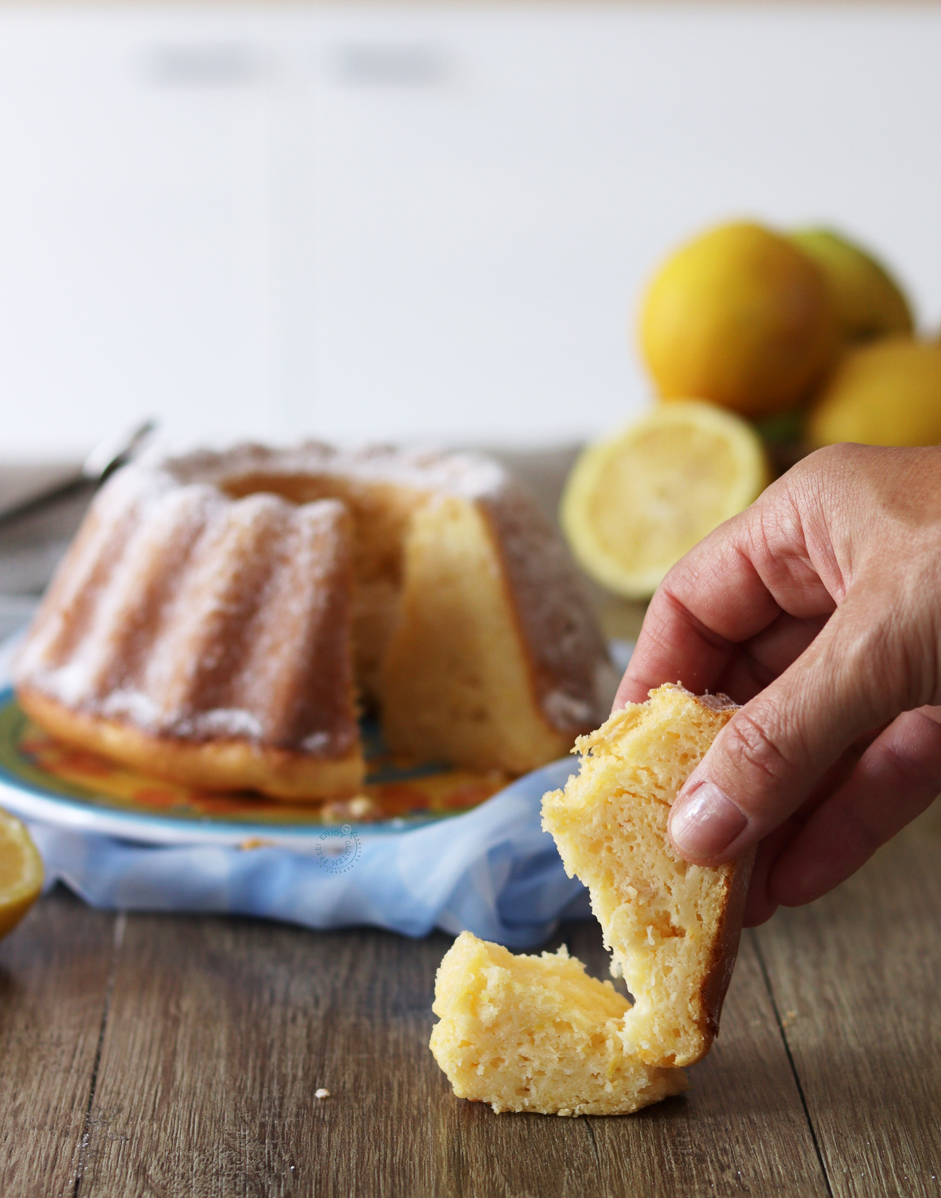 Gâteau au citron sans gluten - La Cassata Celiaca