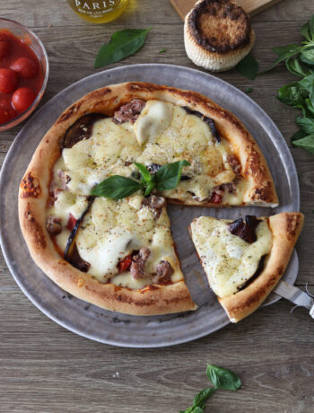 Pizza svergognata senza glutine con Oro Pizza - La Cassata Celiaca