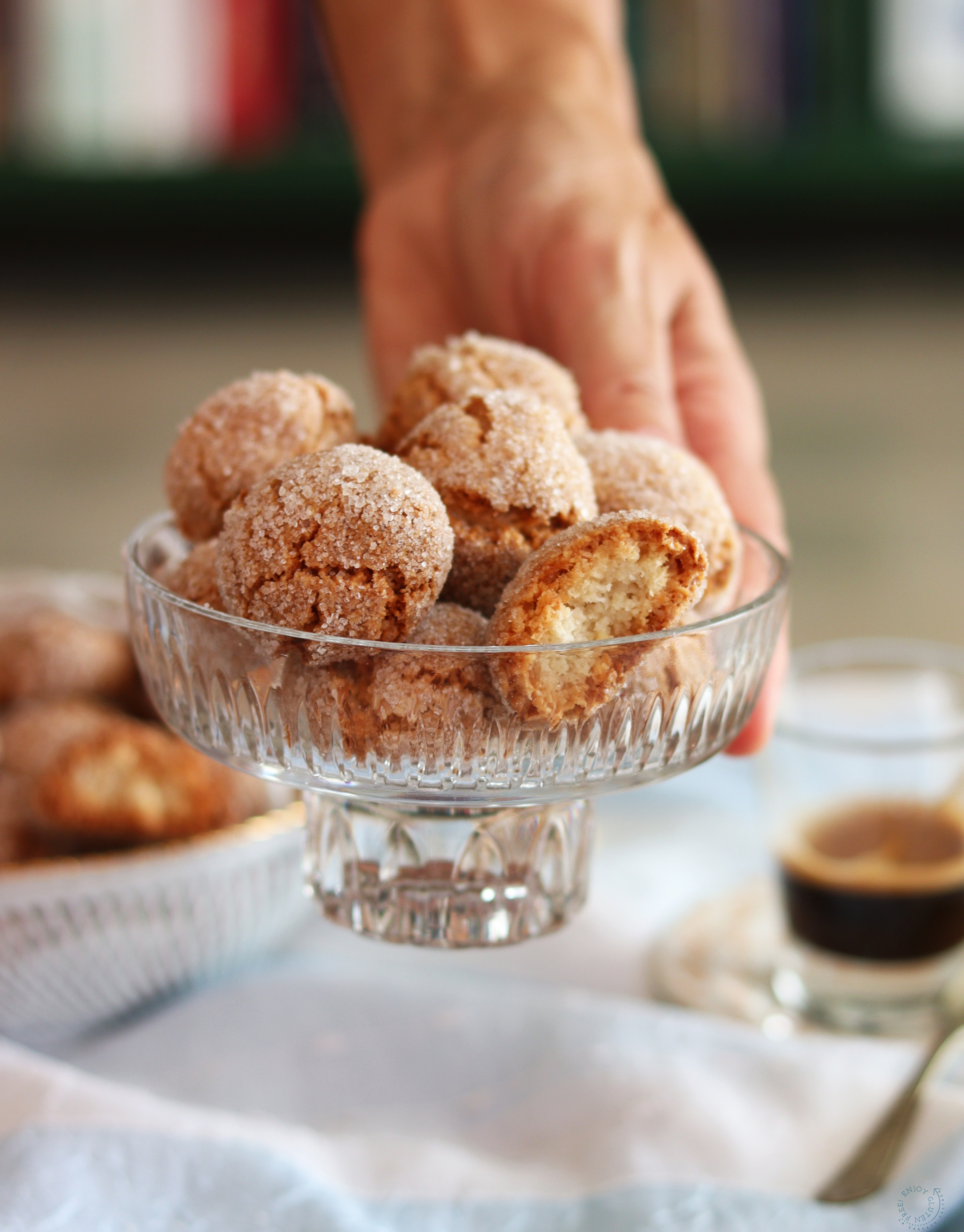 Amaretti secchi e croccanti - La Cassata Celiaca