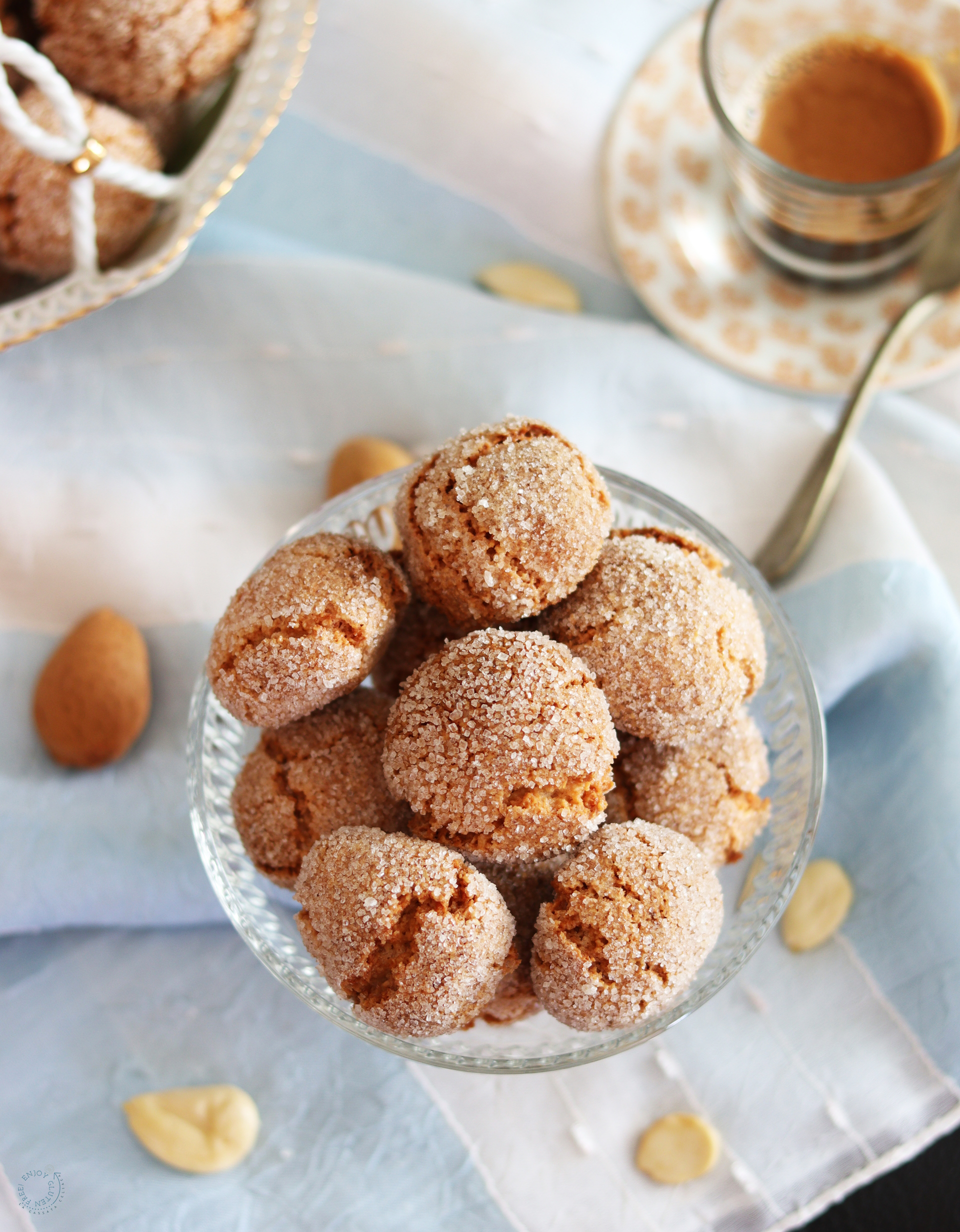 Amaretti secchi e croccanti - La Cassata Celiaca 