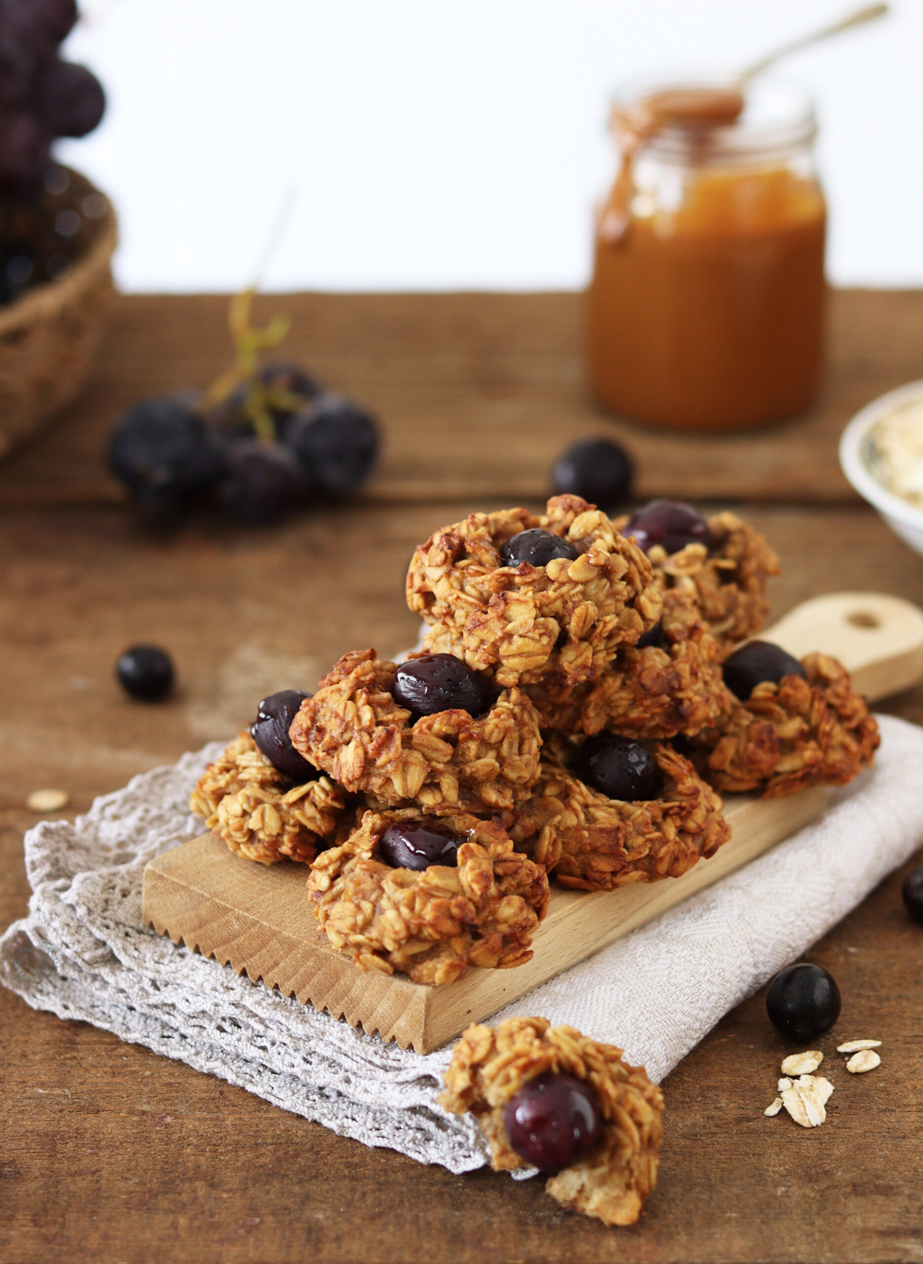 Biscottini all'uva senza glutine e senza uova - La Cassata Celiaca