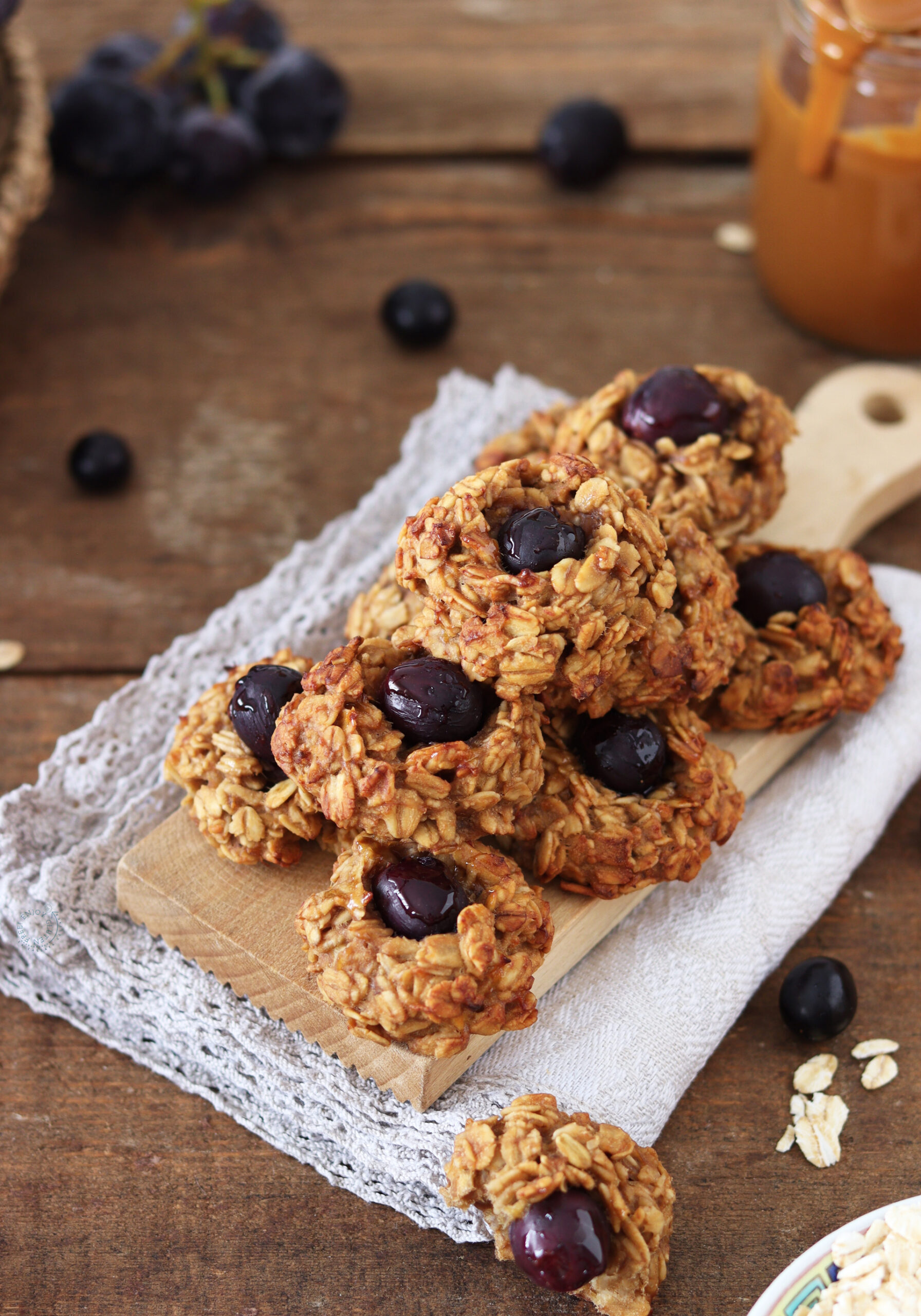 Biscottini all'uva senza glutine e senza uova - La Cassata Celiaca