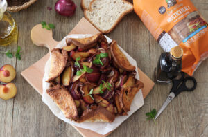 Galette con chutney di prugne senza glutine - La Cassata Celiaca 