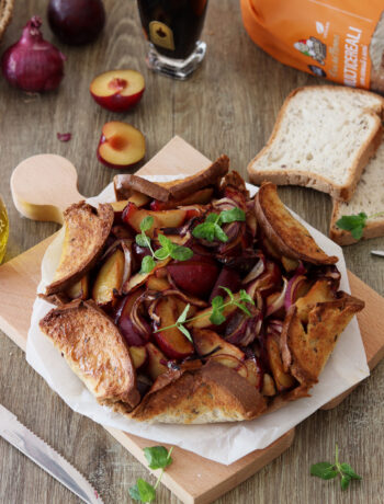 Galette con chutney di prugne senza glutine - La Cassata Celiaca