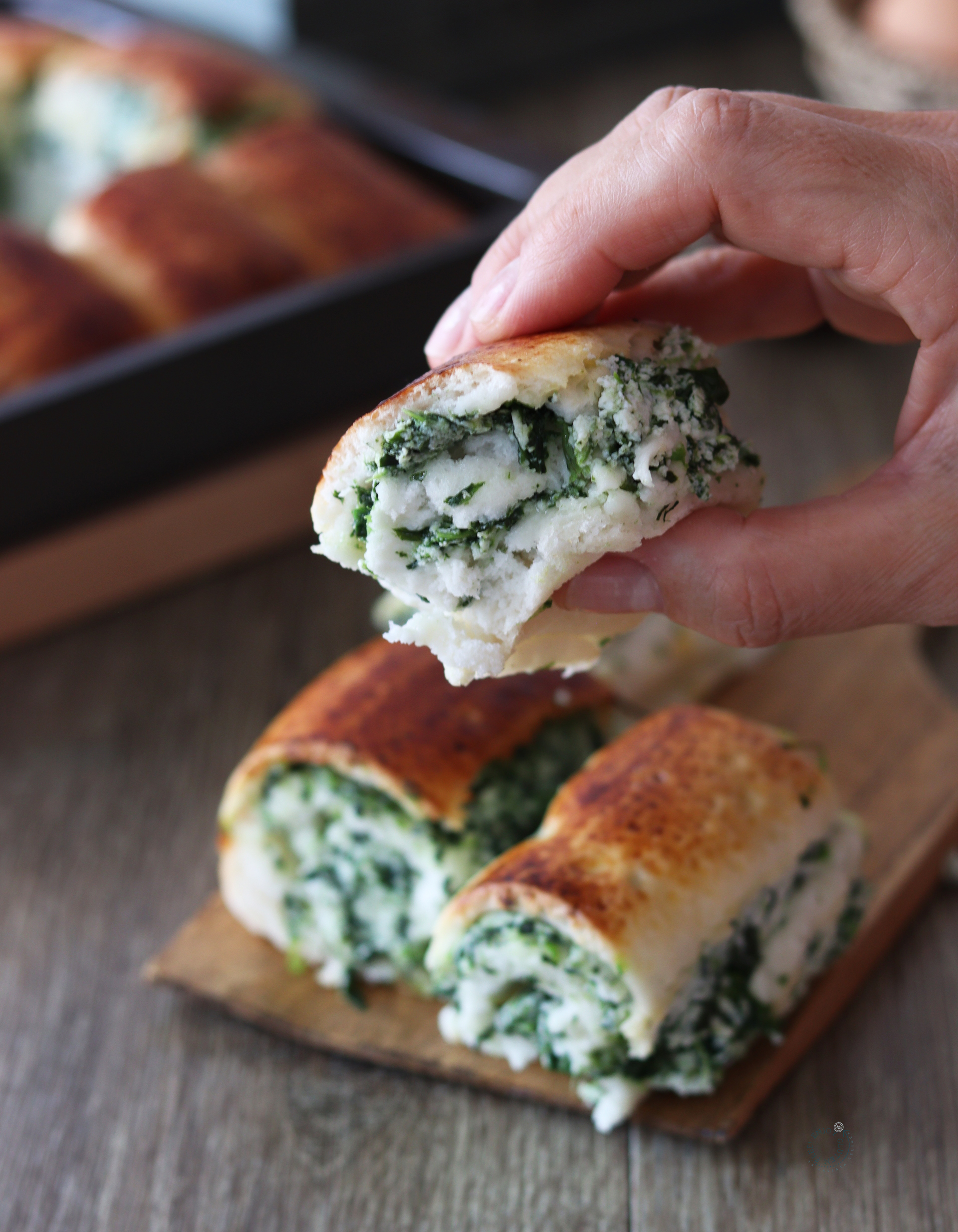 Rotolini rustici senza glutine con Oro Pàn - La Cassata Celiaca