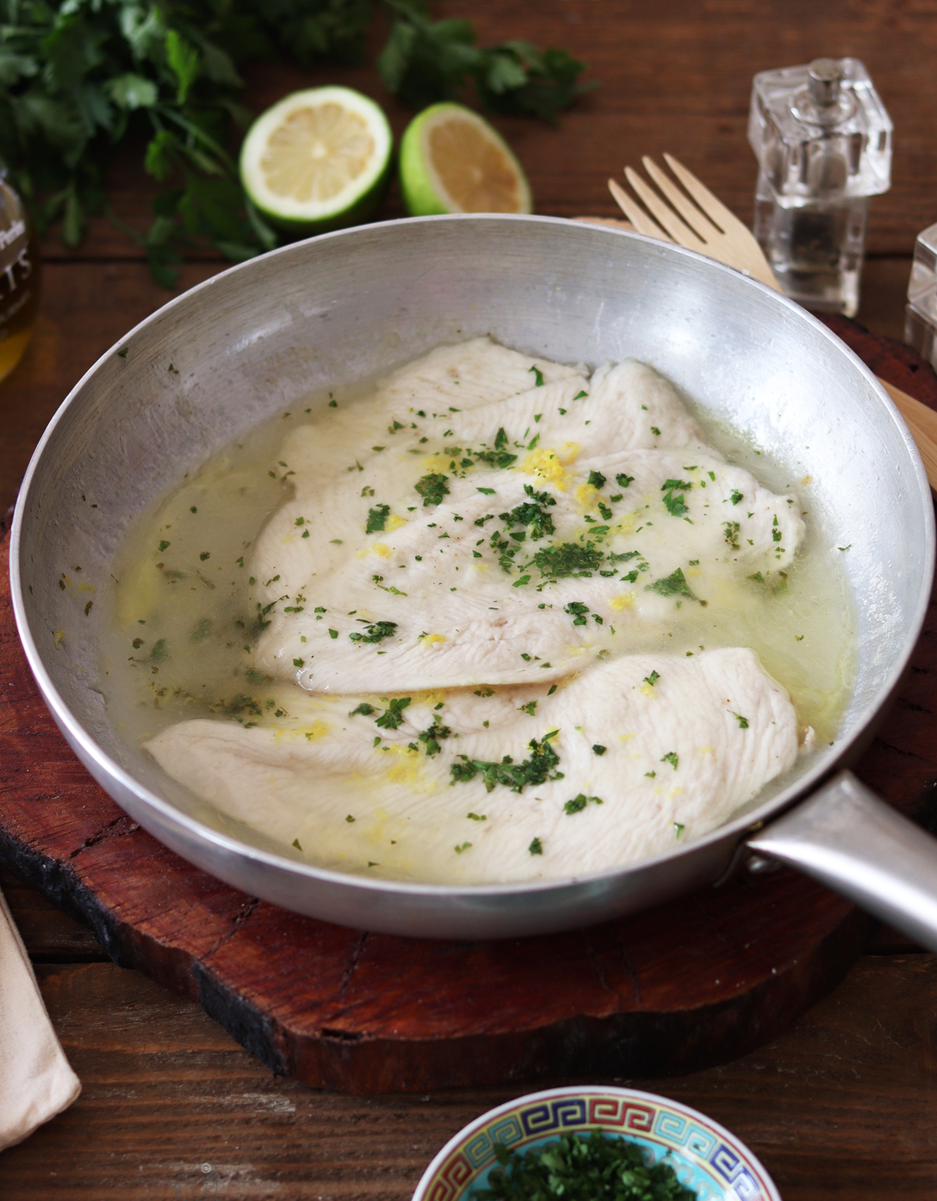 Escalope de poulet au citron - La Cassata Celiaca 