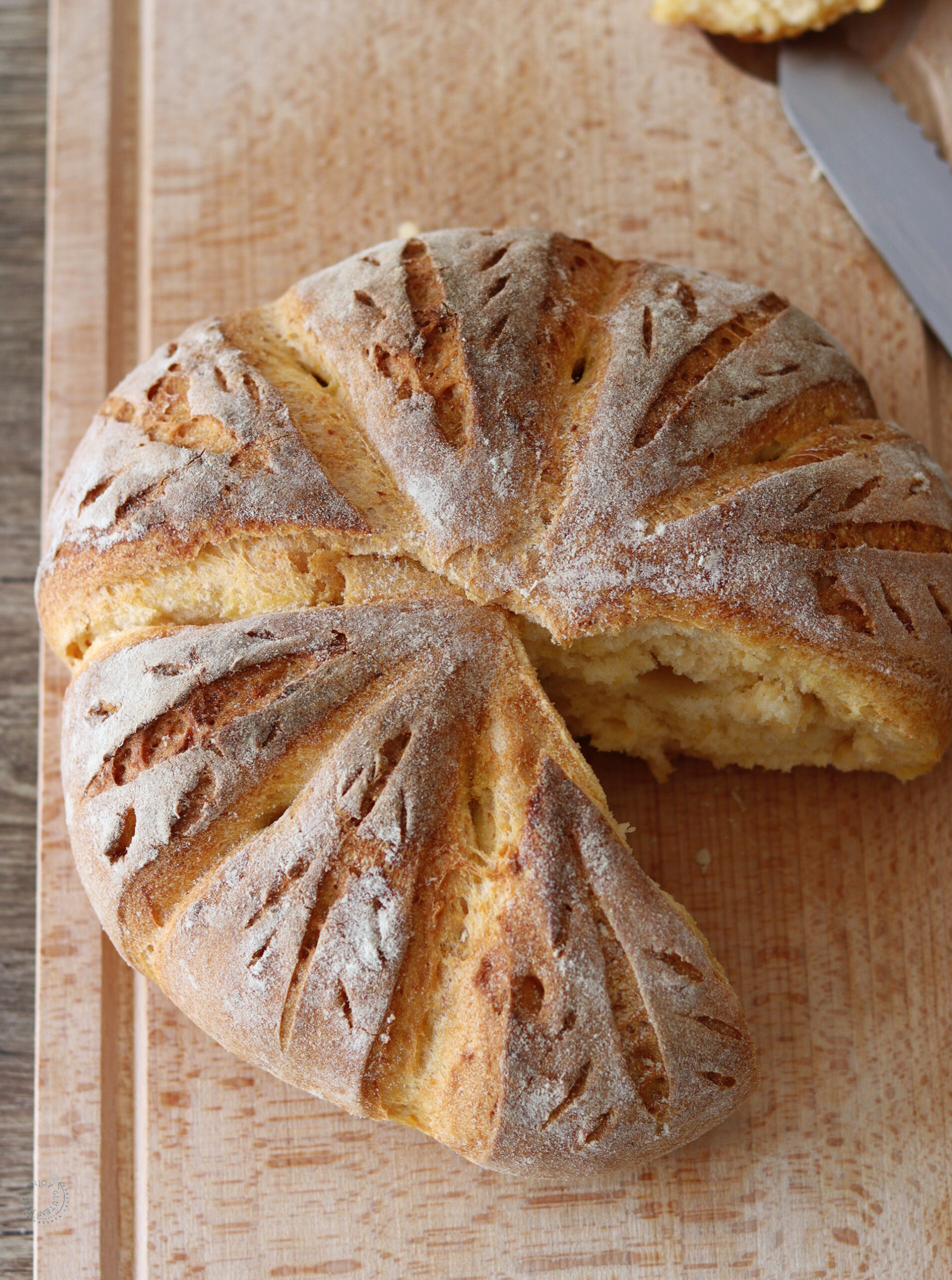 Pane alla zucca senza glutine - La Cassata Celiaca 