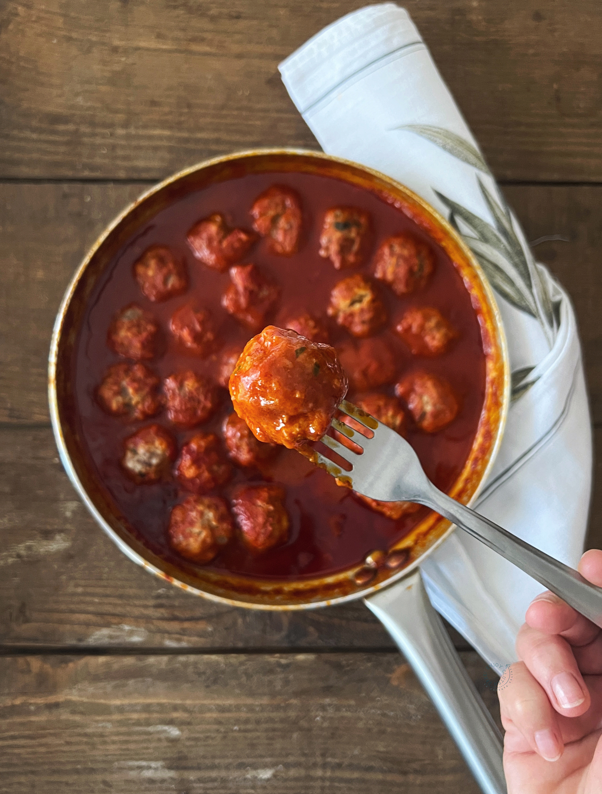 Boulettes de viande à la sauce tomate - La Cassata Celiaca