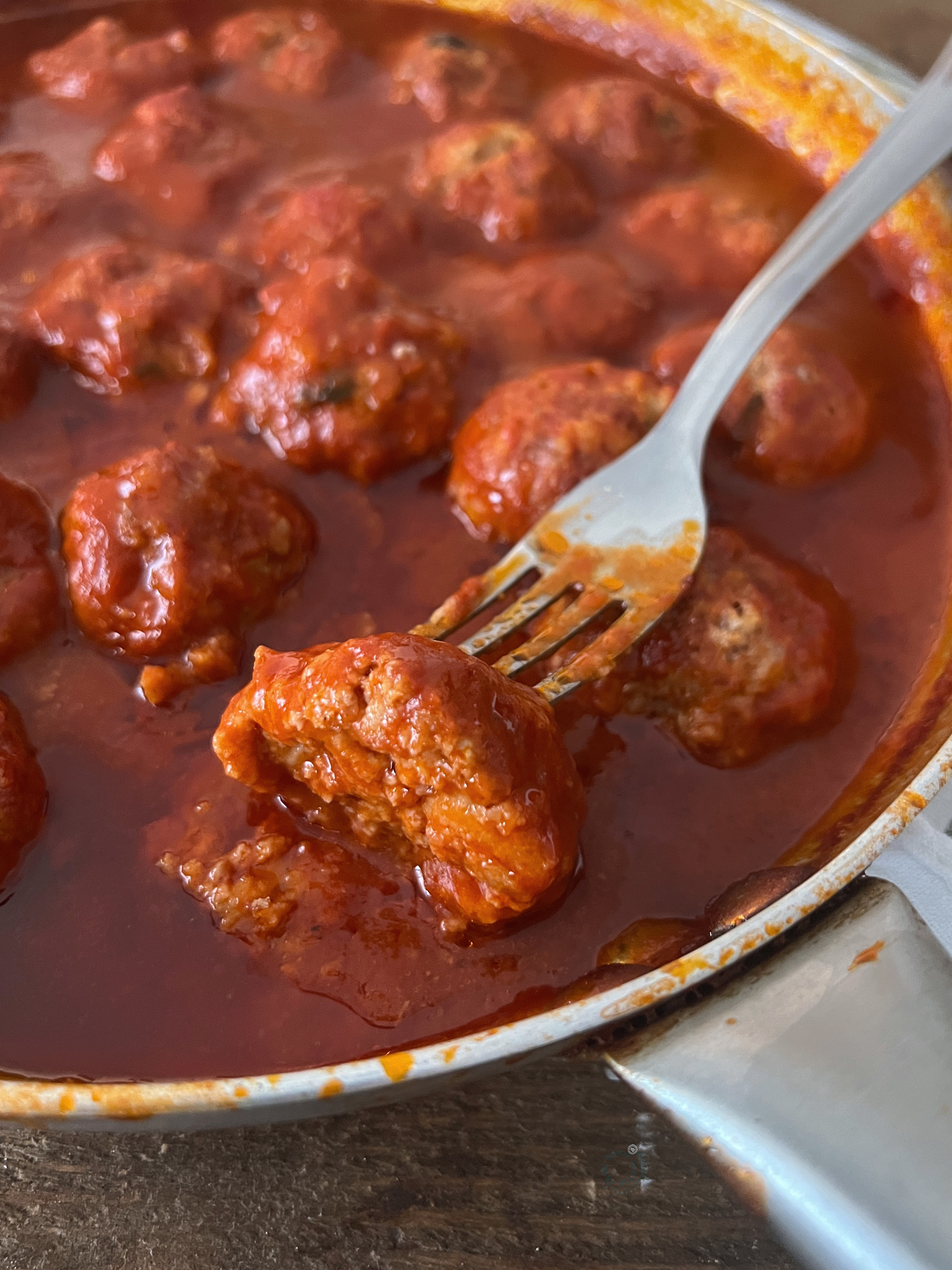 Boulettes de viande à la sauce tomate - La Cassata Celiaca